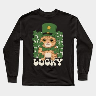 Lucky Tabby Neko Long Sleeve T-Shirt